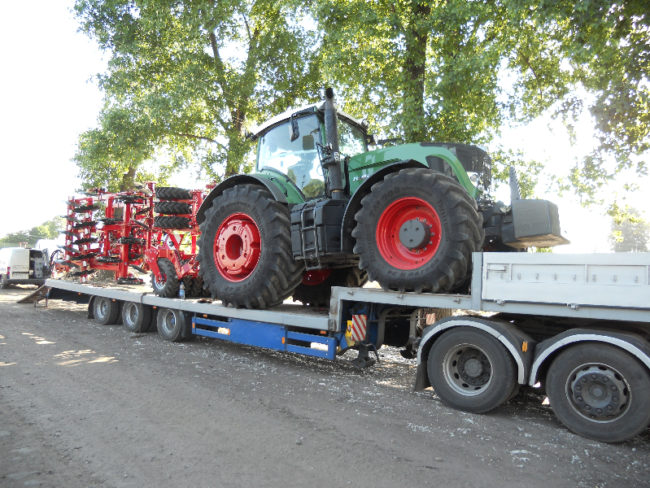 Transport de Tracteur Agricole