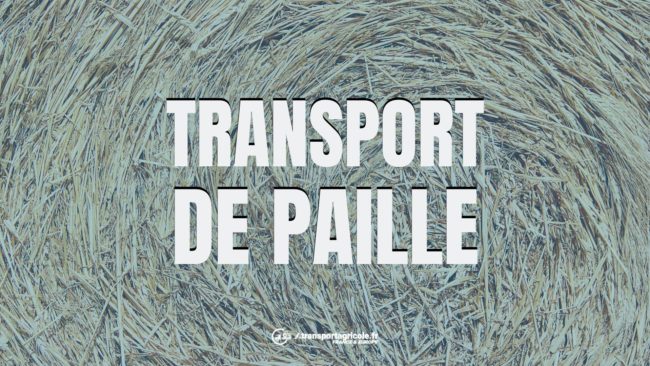 transport de paille transport de paille